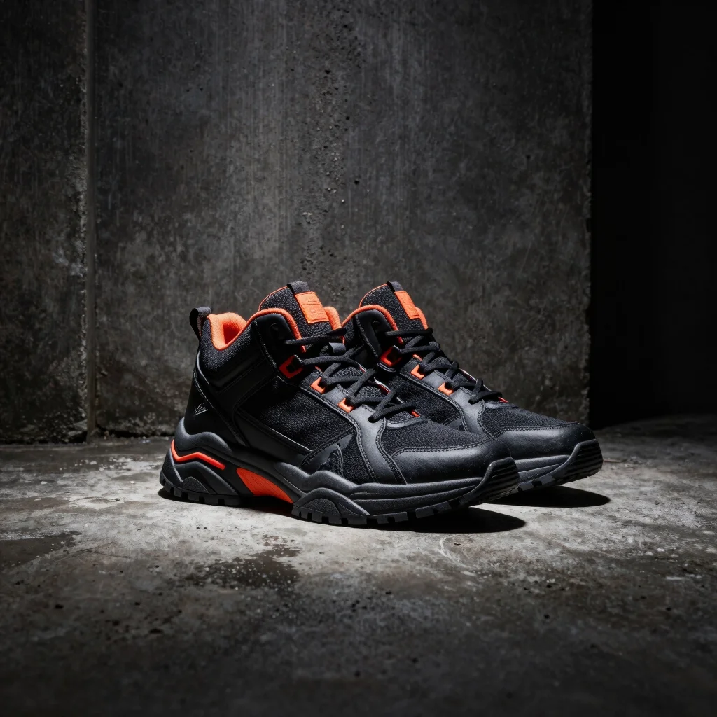 Reflex Chunky High-Top Sneakers